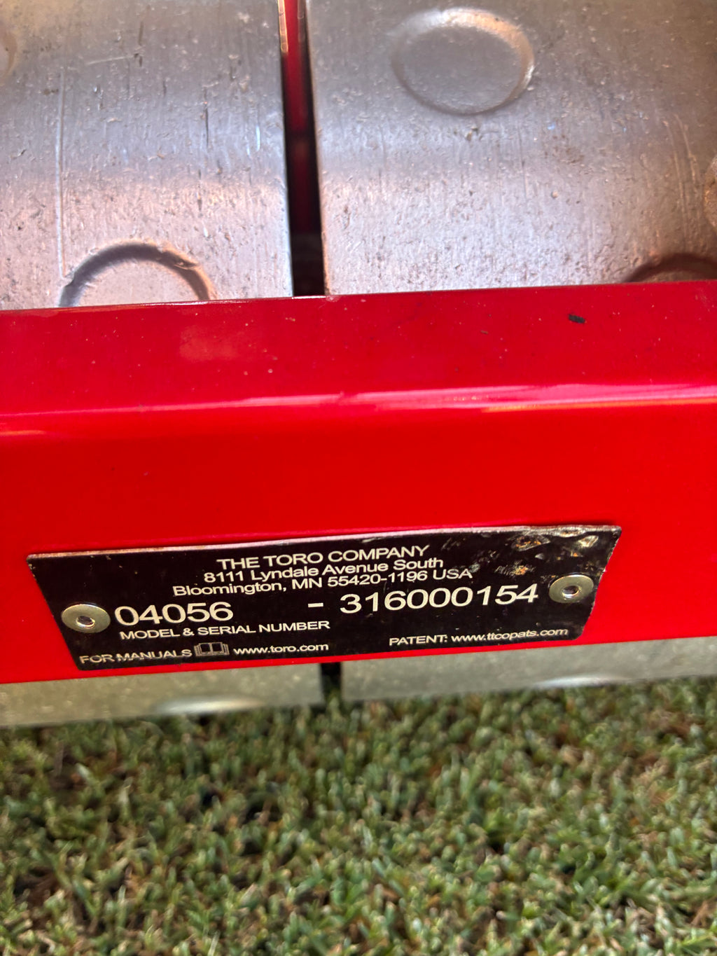 2016 Toro Greensmaster 1600 Reel Mower